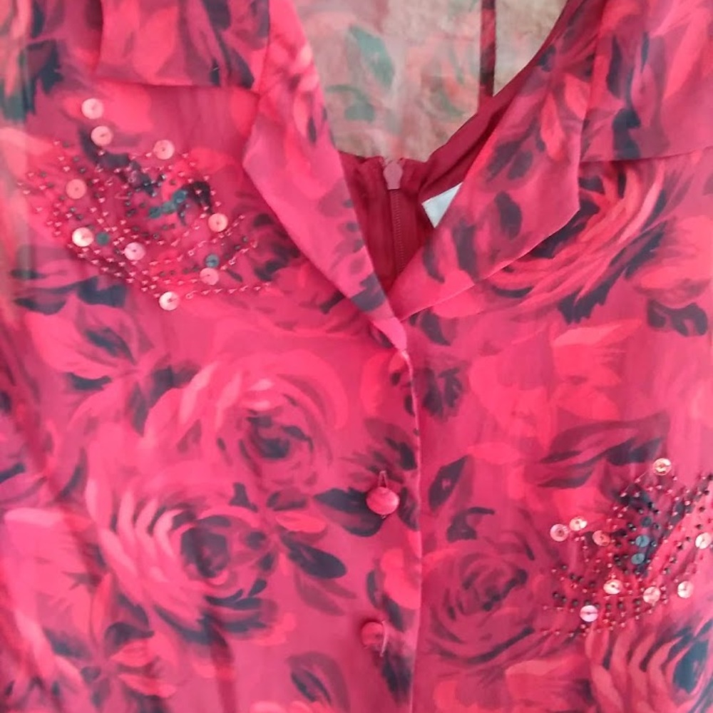Vintage Robbie Bee Silk jacket and dress - Picture 7 of 8